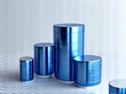 Stylized database cylinder icons.