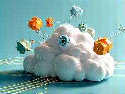 Cloud and container orchestration symbols.